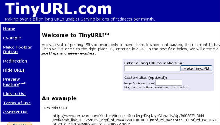 صورة لـ أفضل مواقع اختصار الروابط البديلة لـ Google URL Shortener | url-short-tinyurl-DzTechs