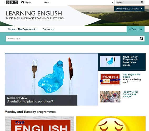 صورة لـ أفضل مواقع الويب لتعلم اللغة الإنجليزية مجانًا | learn-english-01-BBC-DzTechs