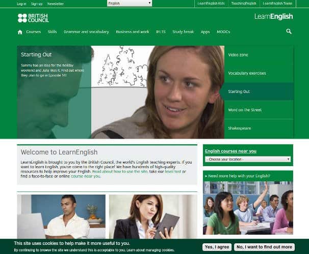 صورة لـ أفضل مواقع الويب لتعلم اللغة الإنجليزية مجانًا | learn-english-02-british-council-DzTechs
