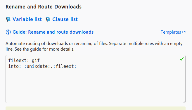 صورة لـ استخدم “حفظ في” لتنزيل الملفات إلى مجلدات متعددة في متصفحك | Save-In-Dynamic-downloads-change-filename-DzTechs