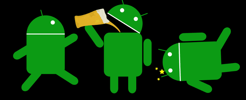 صورة لـ كيف تتحقق إذا كان جهازك الذي يعمل بنظام Android مصابًا ببرامج التعدين الضارة | phonemining-drunkandroid-DzTechs