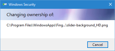 صورة لـ كيفية الحصول على إمكانية الوصول إلى مجلد WindowsApps في Windows 10 | windowsapps-folder-permissions-changing-DzTechs