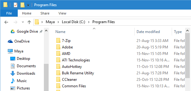 صورة لـ كيفية الحصول على إمكانية الوصول إلى مجلد WindowsApps في Windows 10 | windowsapps-folder-program-files-folder-DzTechs