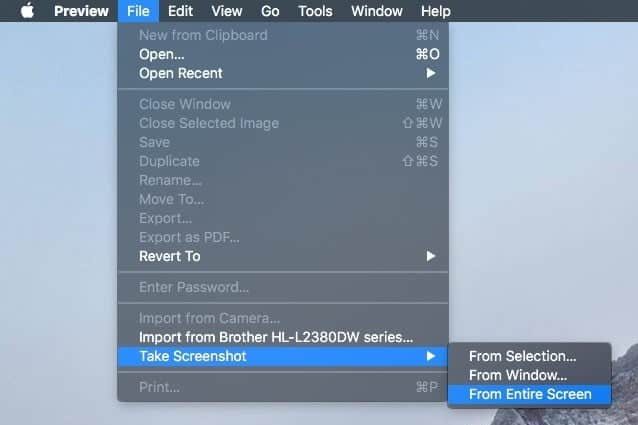 صورة لـ ثلاث طرق سهلة لتسجيل لقطة شاشة على الـ Mac | preview-take-screenshot-on-mac-1-DzTechs