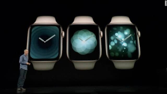 صورة لـ في مؤتمر Apple السنوي أُعلن عن 3 هواتف جديدة ، ساعة جديدة ، وليس أكثر من هذا | 180912131705-apple-watch-screenshot-trio-780x439-DzTechs