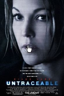 صورة لـ أفضل 15 فيلم عن القرصنة والاختراق في كل الأوقات | 220px-Untraceableposter081-DzTechs