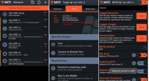 صورة لـ أفضل تطبيقات Android للوصول إلى شبكة WiFi محمية بكلمة سر | 3-zanti-DzTechs