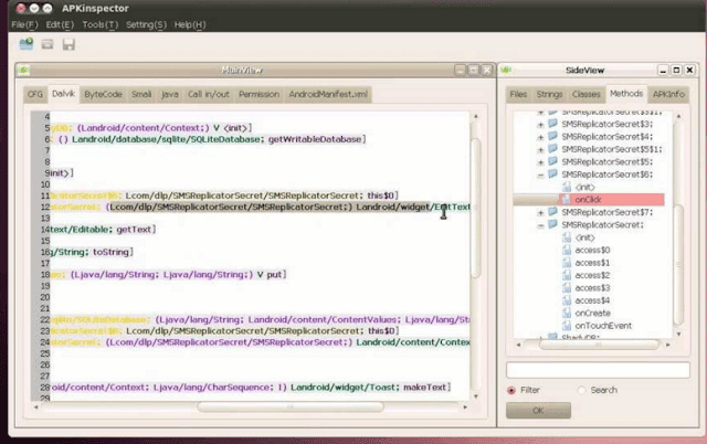 صورة لـ أفضل تطبيقات و أدوات الاختراق والقرصنة للأندرويد | APKInspector-1-DzTechs