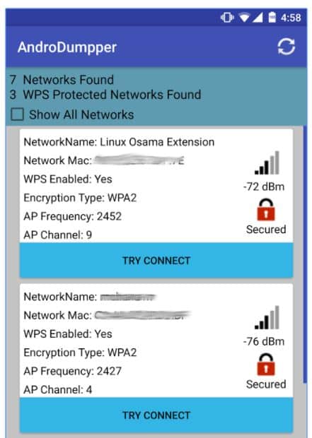 صورة لـ كيفية يُمكن اختراق شبكة Wi-Fi (الطرق الأخلاقية للحصول على كلمة السر) | AndroDumpper-to-hack-wifi-DzTechs
