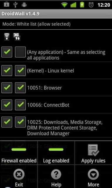 صورة لـ كيفية تقييد استخدام بيانات الإنترنت لتطبيقات معينة على Android | Droidwall-2-DzTechs