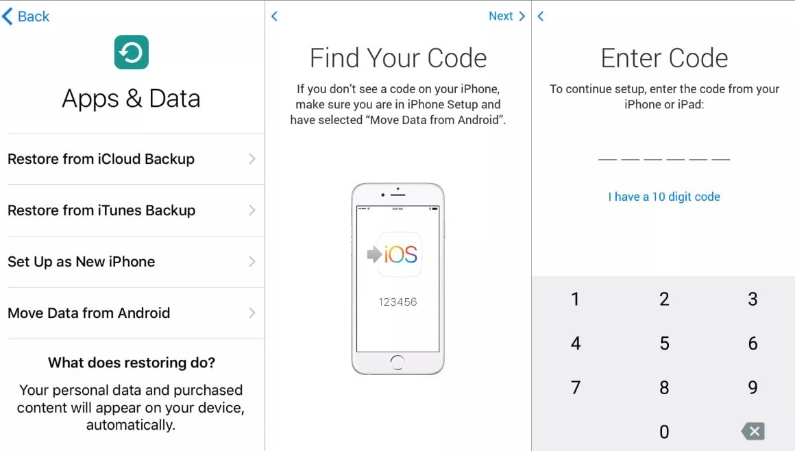 صورة لـ كيفية نقل جهات اتصال Android إلى iPhone بسهولة | Move-to-iOS-DzTechs