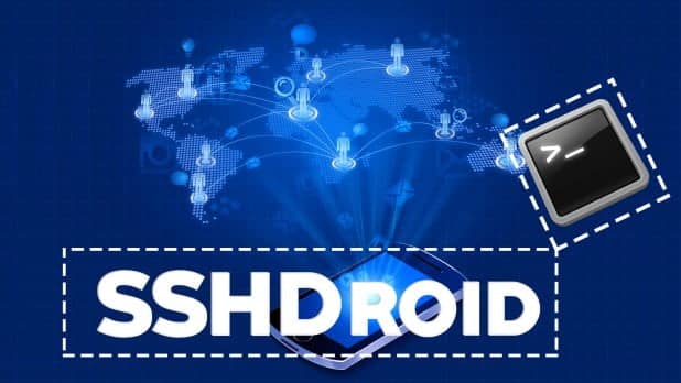 صورة لـ أفضل تطبيقات و أدوات الاختراق والقرصنة للأندرويد | SSHDroid-DzTechs