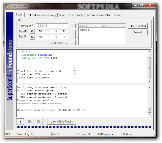 صورة لـ أفضل أدوات الاختراق و القرصنة الأخلاقية لنظام التشغيل Windows و Linux و Mac OS X | Superscan-DzTechs