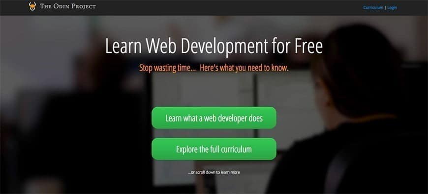 صورة لـ أفضل 25 موقع ويب لتعلم مختلف اللغات البرمجية لسنة 2023 | The-Odin-Project-DzTechs