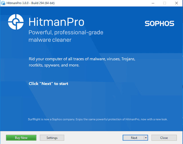 صورة لـ كيفية إزالة فيروس الاختصار من محركات الأقراص USB وأجهزة الكمبيوتر | Using-HitmanPro-1-DzTechs
