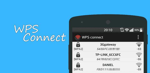 صورة لـ أفضل تطبيقات Android للوصول إلى شبكة WiFi محمية بكلمة سر | WPS-Connect-DzTechs