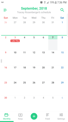 صورة لـ 4 من أفضل تطبيقات التقويم المتاحة بغض النظر عن الجهاز الذي تستخدمه | cross-platform-calendars-timetree-mobile-DzTechs
