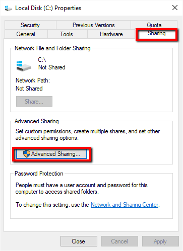 صورة لـ كيفية توصيل جهازي كمبيوتر باستخدام كبل LAN في Windows | windows-connection6-DzTechs