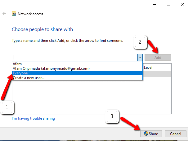 صورة لـ كيفية توصيل جهازي كمبيوتر باستخدام كبل LAN في Windows | windows-connection9-DzTechs