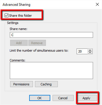 صورة لـ كيفية توصيل جهازي كمبيوتر باستخدام كبل LAN في Windows | windows-sharing7-DzTechs