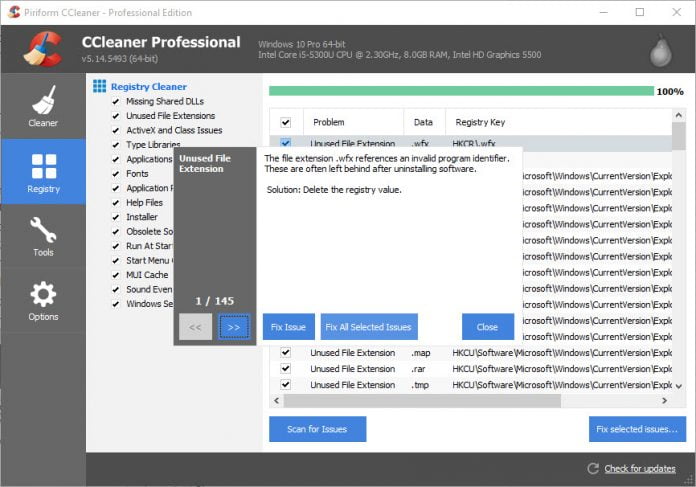 صورة لـ (تم حلها) كيفية إصلاح Spotify Error Code 18 : غير قادر على التثبيت | CCleaner-2-696x487-DzTechs