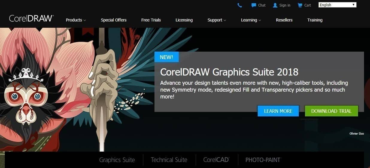 صورة لـ أفضل الأدوات المجانية لمصمم الجرافيك والرسومات لنظام التشغيل Windows | CorelDraw-DzTechs