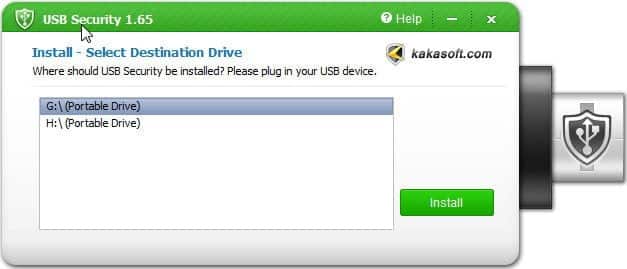صورة لـ كيفية حماية محركات الأقراص الصلبة الخارجية الخاصة بك باستخدام كلمة المرور | Kakasoft-USB-Security-1-DzTechs
