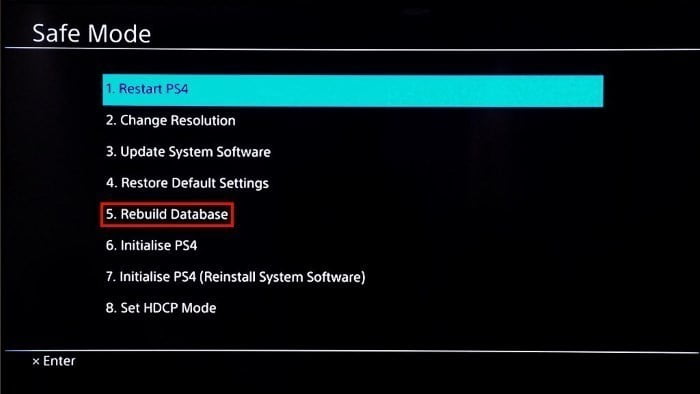 صورة لـ هجوم الرسالة الضارة على Playstation الذي تسبب في حلقات التمهيد | Message-Attack-Rebuild-Database-DzTechs
