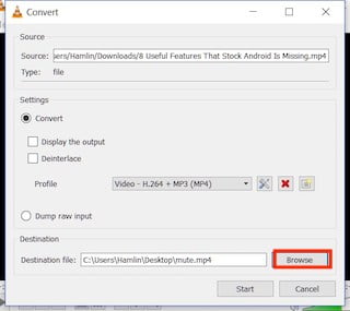 صورة لـ كيفية إزالة الصوت من الفيديو على أي جهاز بسهولة | On-Windows-Using-VLC-5-DzTechs