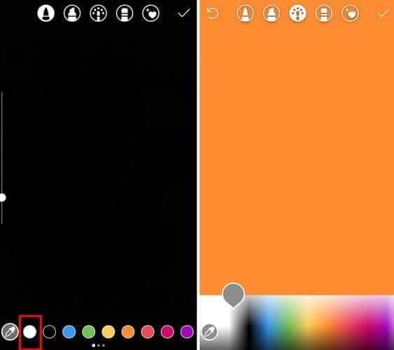 صورة لـ كيف انشاء Instagram Stories بطريقة بسيطة | Story-Colors-DzTechs
