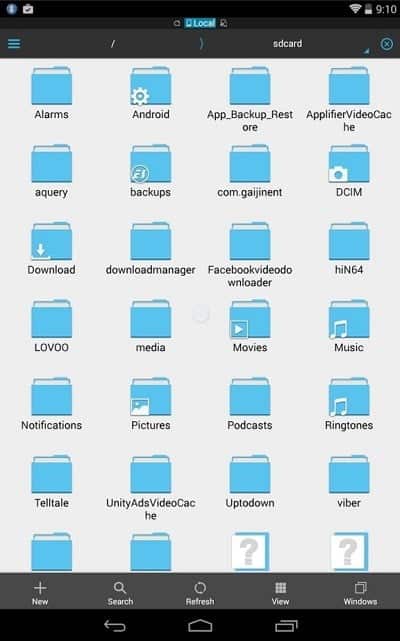 صورة لـ أفضل 5 تطبيقات مدير ملفات لجهاز Android لعام 2023 | android-es-file-explorer-1-DzTechs
