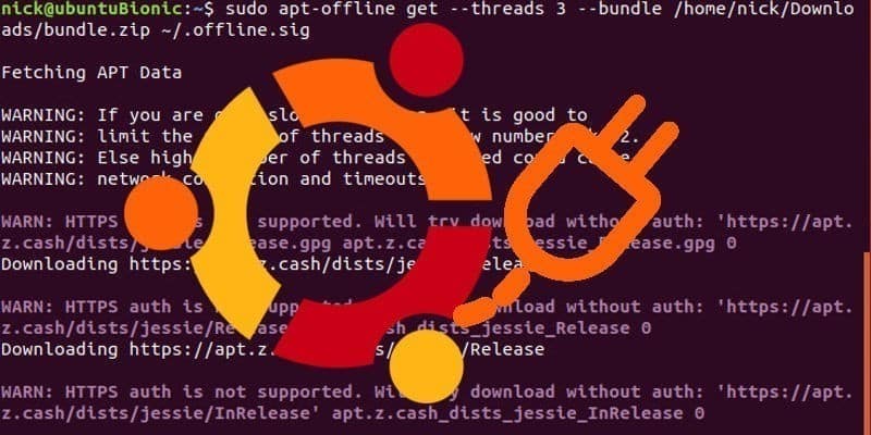صورة لـ كيفية تحديث و ترقية Ubuntu دون اتصال بالإنترنت | apt-offline-feat