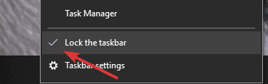 صورة لـ 7 طرق لتخصيص شريط المهام في نظام التشغيل Windows 10 | customize-taskbar-win10-unlock-taskbar-DzTechs