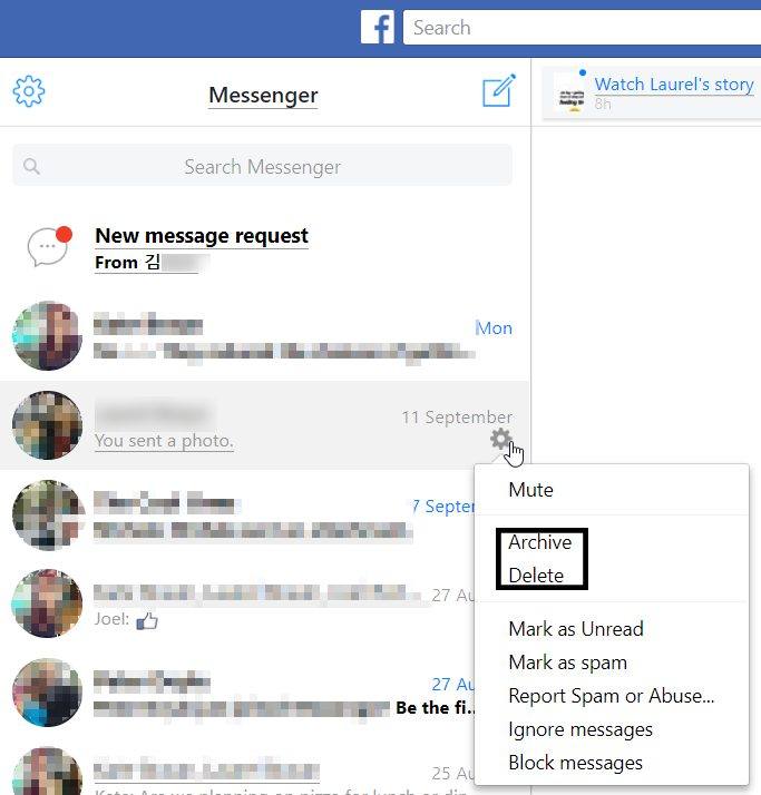 صورة لـ كيفية حذف العديد من الرسائل في وقت واحد على Facebook Messenger | fb-msngr-dlt-2.5-DzTechs