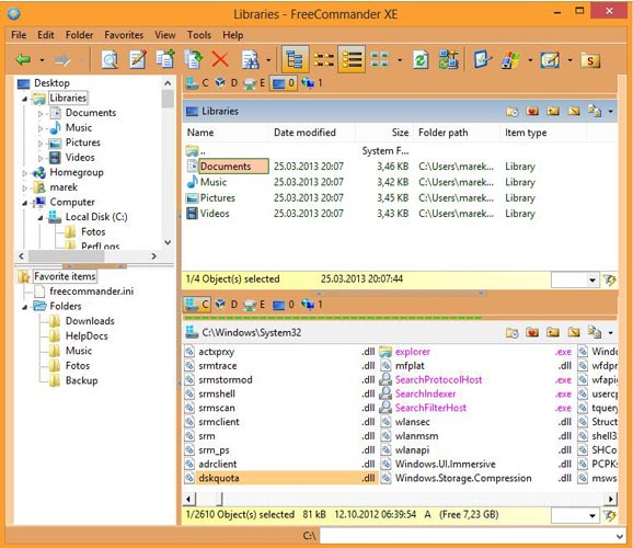 صورة لـ 3 بدائل مجانية لـ Windows Explorer يجب عليك استخدامها | free-windows-explorer-alternatives-freecommander-DzTechs