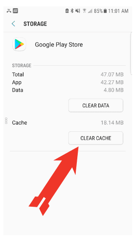 صورة لـ كيفية إصلاح رمز خطأ Code 506 في متجر Google Play | google-play-506-clear-cache-DzTechs