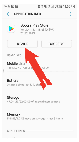 صورة لـ كيفية إصلاح رمز خطأ Code 506 في متجر Google Play | google-play-disable-DzTechs