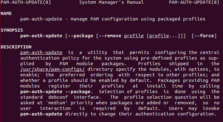 صورة لـ كيفية إدارة المستخدمين من سطر الأوامر في نظام Linux | linux-pam-auth-man-DzTechs