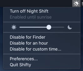 صورة لـ 5 طرق لجعل MacOS الخاص بك ودي للاستخدام في وقت متأخر من الليل | make-macos-night-friendly-using-shifty-DzTechs