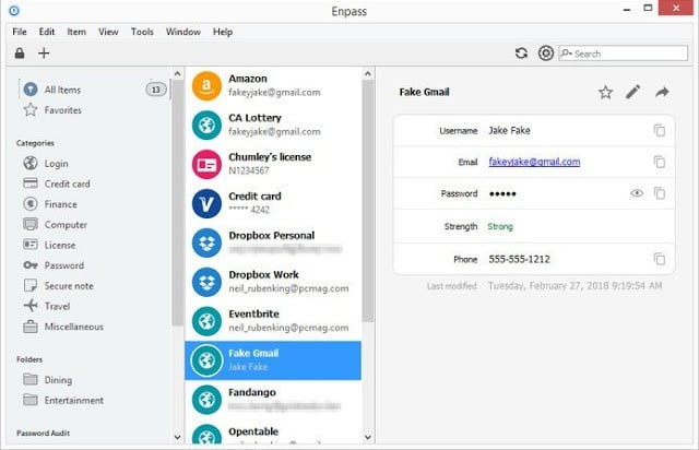 صورة لـ أفضل تطبيقات إدارة كلمات المرور لأجهزة Android | password-managers-enpass-DzTechs