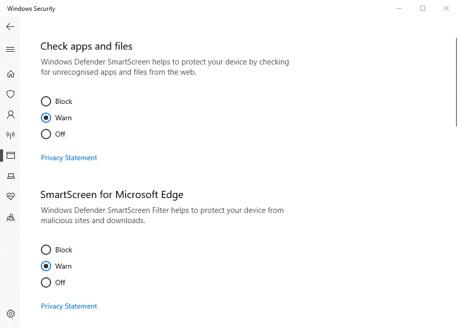 صورة لـ كيفية تعطيل عمل SmartScreen filter في نظام التشغيل Windows 10 | smartscreen-win10-Windows-security-DzTechs