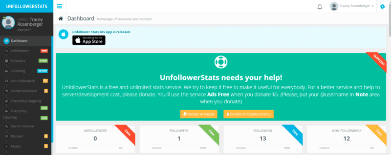 صورة لـ أدوات مفيدة لمساعدتك على متابعة الغير المتابعين على حسابك Twitter | twitter-unfollow-unfollowerstats-DzTechs