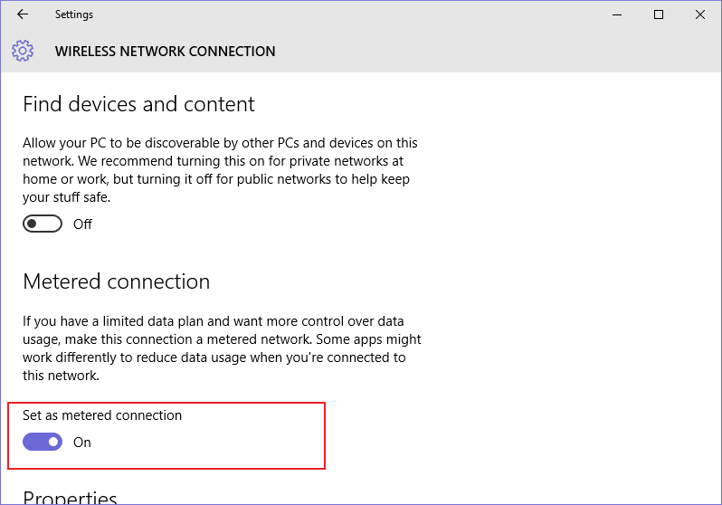 صورة لـ 3 طرق لإيقاف تحديثات Windows 10 الإجبارية | windows-10-update-metered-connection-DzTechs