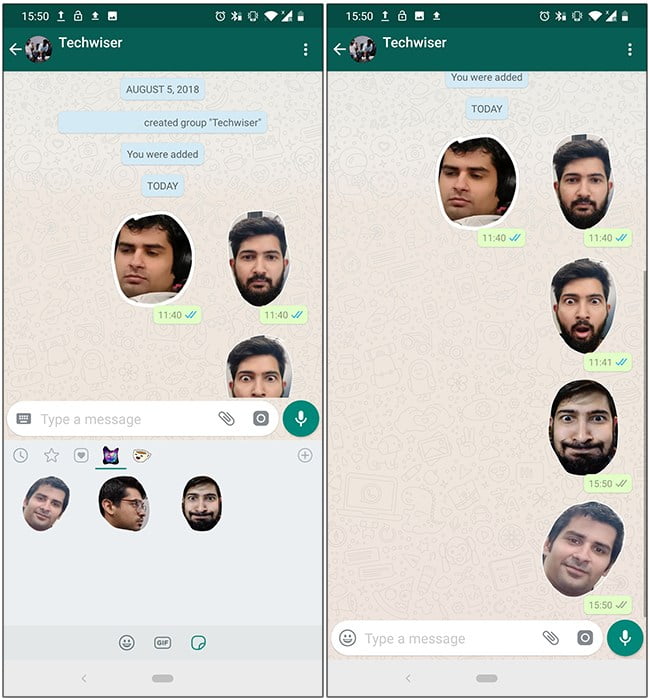 صورة لـ كيف إنشاء الملصقات المخصصة الخاصة بك على الـ WhatsApp (Android) | 5-1-DzTechs