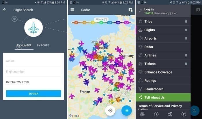 صورة لـ رصد الرحلات الجوية مع 5 من أفضل التطبيقات المجانية لنظام Android | Air-FlightHero-DzTechs