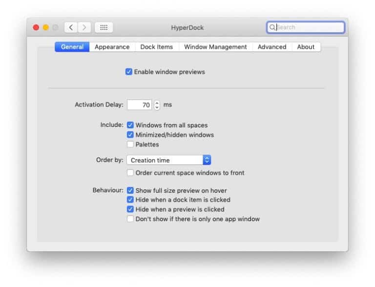 صورة لـ أفضل التطبيقات البديلة لـ Dock ولتخصيصه على نظام MacOS | HyperDock-Two-DzTechs