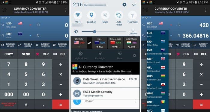 صورة لـ أفضل تطبيقات تحويل الأموال لنظام Android | Money-ColorsConverter--DzTechs