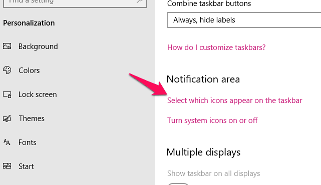 صورة لـ كيفية استعادة رمز OneDrive المفقود على شريط المهام في Windows 10 | OneDrive-Taskbar-settings-notification-DzTechs