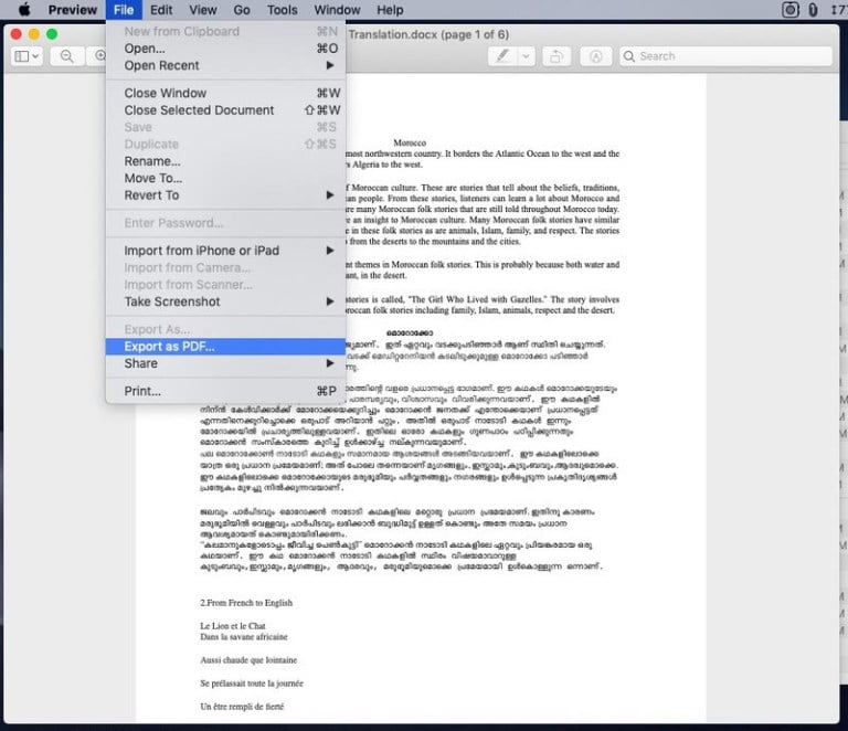 صورة لـ أفضل الطرق لتحويل ملف Word إلى PDF على نظام macOS | Preview-DzTechs