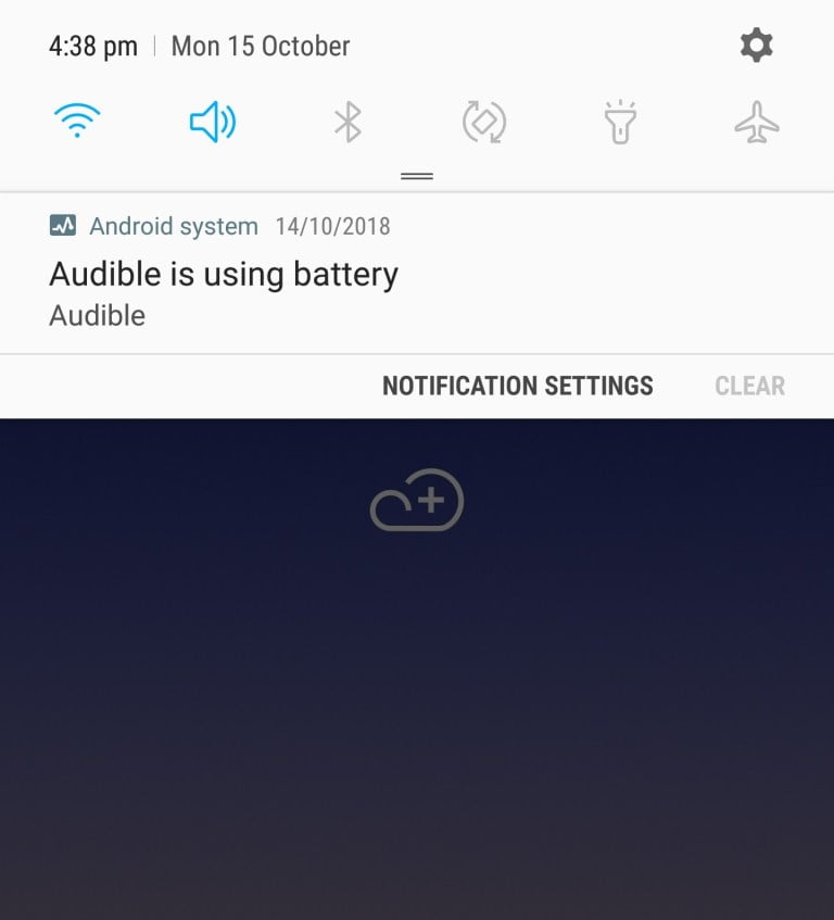 صورة لـ التخلص بسرعة من إشعار ” التطبيق يقوم باستخدام البطارية ” المزعج | Screenshot_20181015-163802_Samsung-Experience-Home-DzTechs